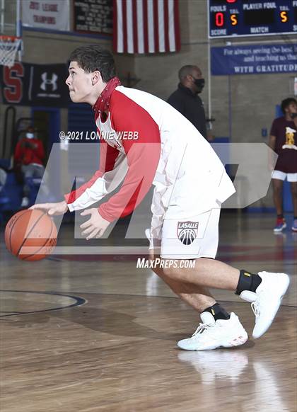 Thumbnail 3 in Nazareth vs LaSalle Academy (CHSAA Spring Tournament) photogallery.
