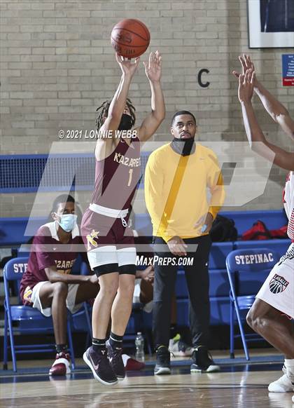 Thumbnail 2 in Nazareth vs LaSalle Academy (CHSAA Spring Tournament) photogallery.