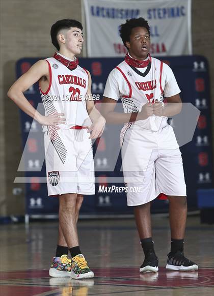 Thumbnail 2 in Nazareth vs LaSalle Academy (CHSAA Spring Tournament) photogallery.