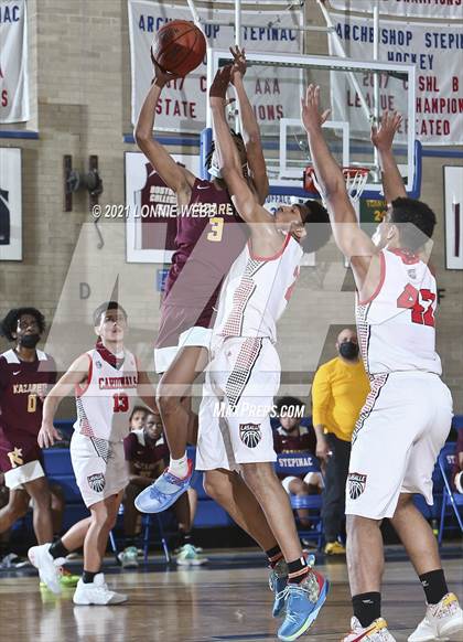 Thumbnail 1 in Nazareth vs LaSalle Academy (CHSAA Spring Tournament) photogallery.