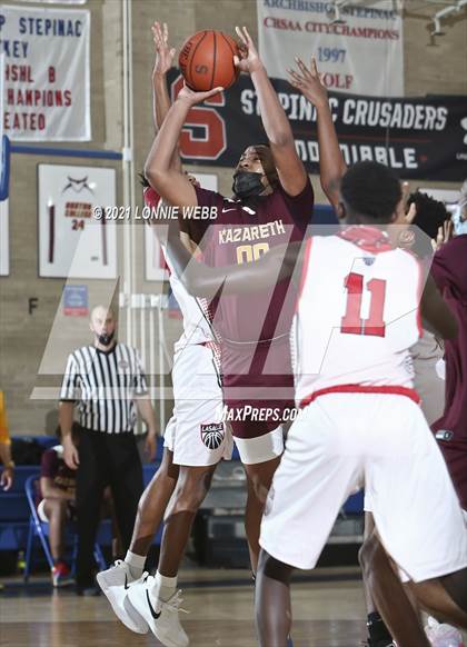 Thumbnail 1 in Nazareth vs LaSalle Academy (CHSAA Spring Tournament) photogallery.