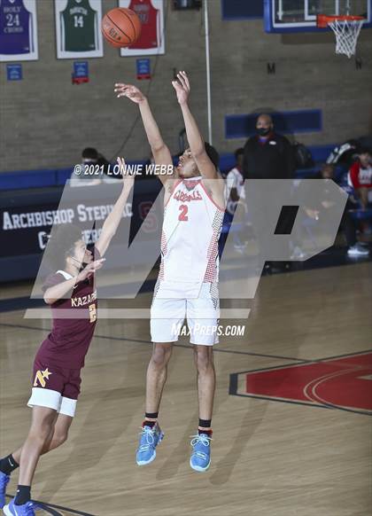 Thumbnail 2 in Nazareth vs LaSalle Academy (CHSAA Spring Tournament) photogallery.
