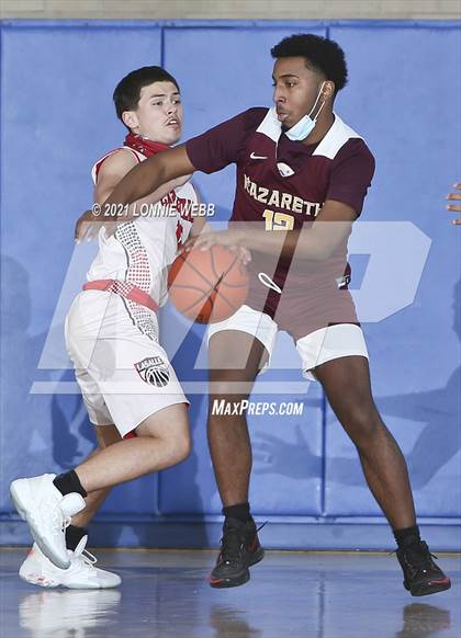 Thumbnail 3 in Nazareth vs LaSalle Academy (CHSAA Spring Tournament) photogallery.