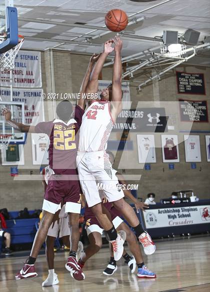 Thumbnail 3 in Nazareth vs LaSalle Academy (CHSAA Spring Tournament) photogallery.