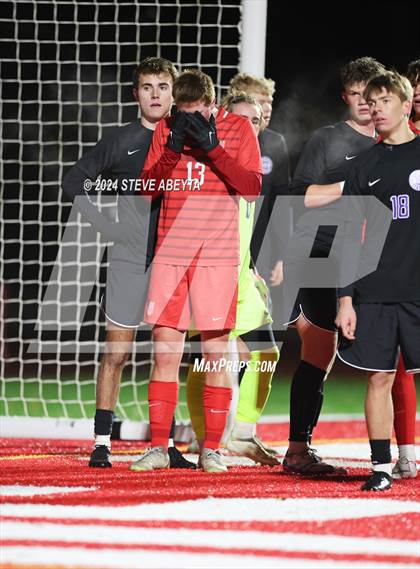 Thumbnail 1 in Denver South @ Regis Jesuit (CHSAA 5A First Round) photogallery.