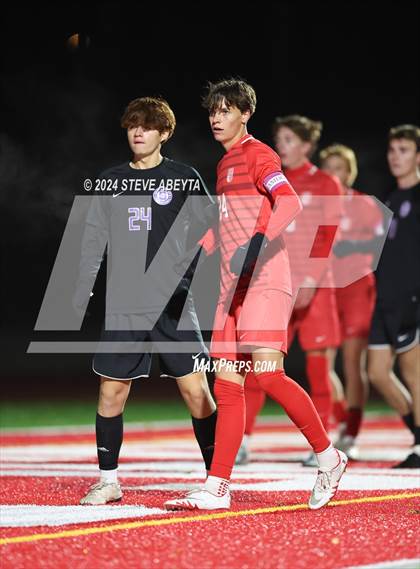 Thumbnail 3 in Denver South @ Regis Jesuit (CHSAA 5A First Round) photogallery.