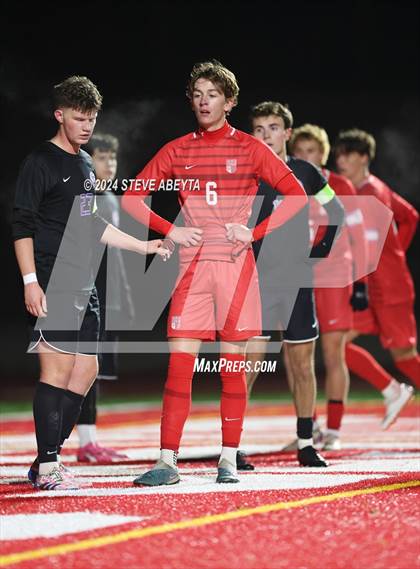 Thumbnail 1 in Denver South @ Regis Jesuit (CHSAA 5A First Round) photogallery.