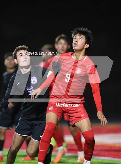 Thumbnail 1 in Denver South @ Regis Jesuit (CHSAA 5A First Round) photogallery.