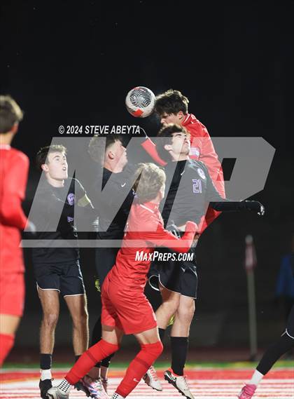Thumbnail 1 in Denver South @ Regis Jesuit (CHSAA 5A First Round) photogallery.