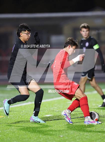 Thumbnail 1 in Denver South @ Regis Jesuit (CHSAA 5A First Round) photogallery.