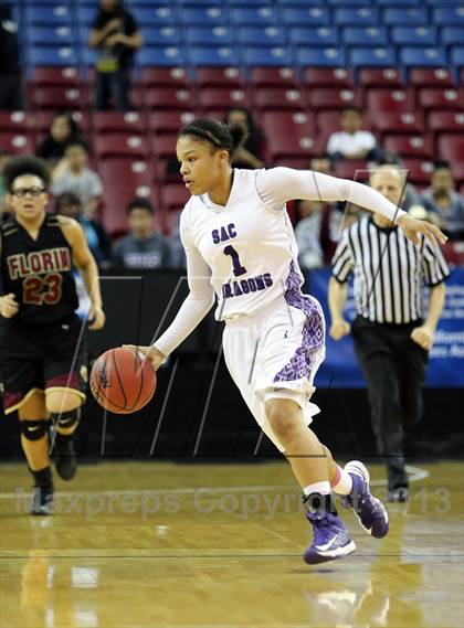 Thumbnail 2 in Sacramento vs Florin (CIF SJS D2 Final) photogallery.
