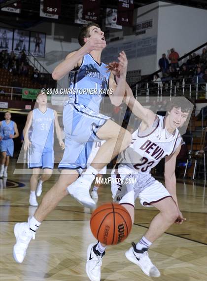 Thumbnail 1 in Pinckneyville vs Sesser-Valier (Benton Invitational Tournament) photogallery.