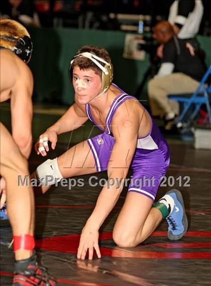 Thumbnail 1 in NYSPHSAA Championships  (D1 Wrestleback 3/4th Place) photogallery.