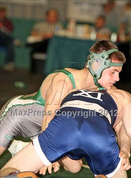 Thumbnail 3 in NYSPHSAA Championships  (D1 Wrestleback 3/4th Place) photogallery.
