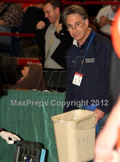 Thumbnail 1 in NYSPHSAA Championships  (D1 Wrestleback 3/4th Place) photogallery.