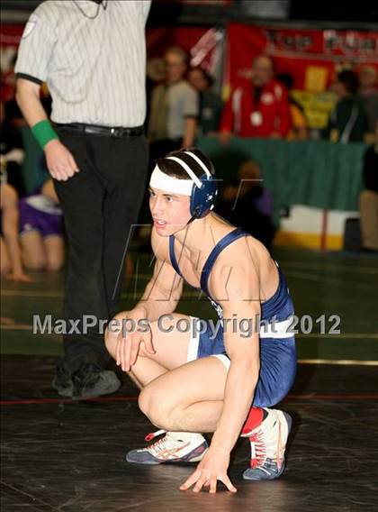 Thumbnail 3 in NYSPHSAA Championships  (D1 Wrestleback 3/4th Place) photogallery.