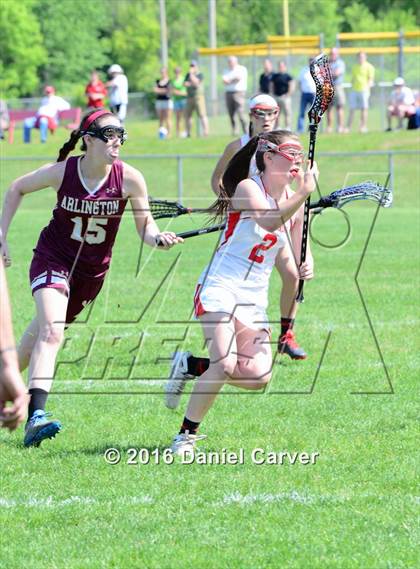 Thumbnail 1 in Arlington vs North Rockland (Section 1 Class A 1st Round) photogallery.