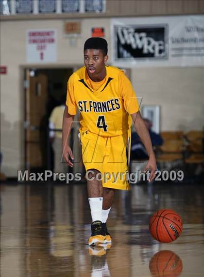 Thumbnail 1 in St. Frances Academy vs Milton (City of Palms Classic) photogallery.