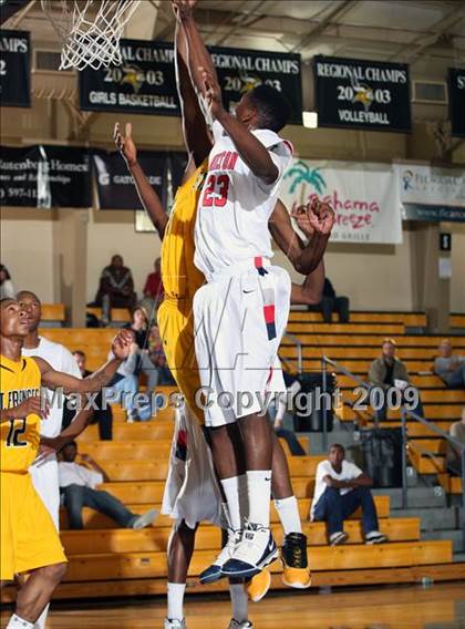 Thumbnail 1 in St. Frances Academy vs Milton (City of Palms Classic) photogallery.