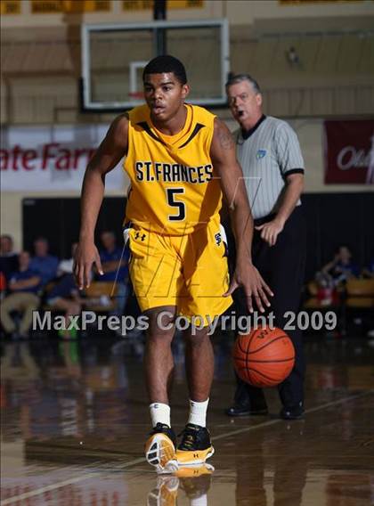 Thumbnail 3 in St. Frances Academy vs Milton (City of Palms Classic) photogallery.