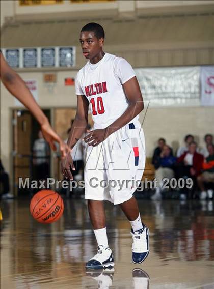 Thumbnail 3 in St. Frances Academy vs Milton (City of Palms Classic) photogallery.