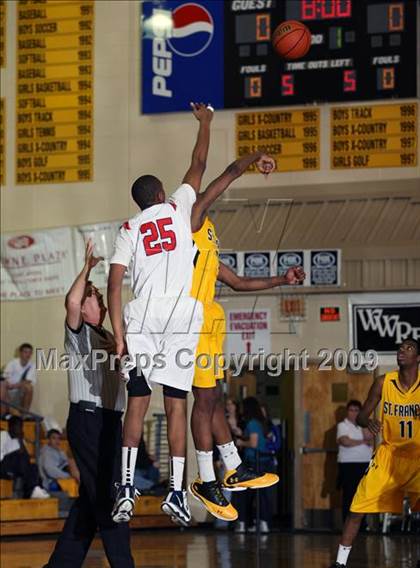 Thumbnail 1 in St. Frances Academy vs Milton (City of Palms Classic) photogallery.