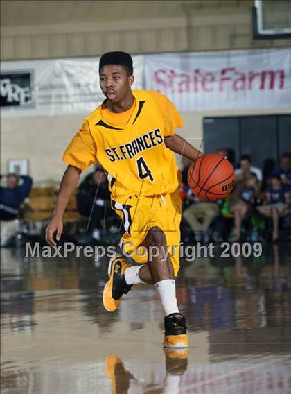 Thumbnail 2 in St. Frances Academy vs Milton (City of Palms Classic) photogallery.
