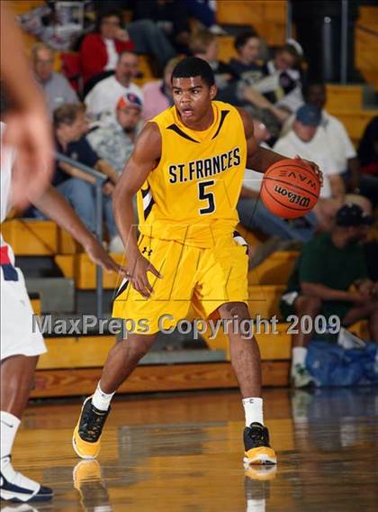 Thumbnail 1 in St. Frances Academy vs Milton (City of Palms Classic) photogallery.