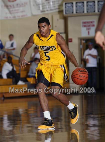 Thumbnail 3 in St. Frances Academy vs Milton (City of Palms Classic) photogallery.