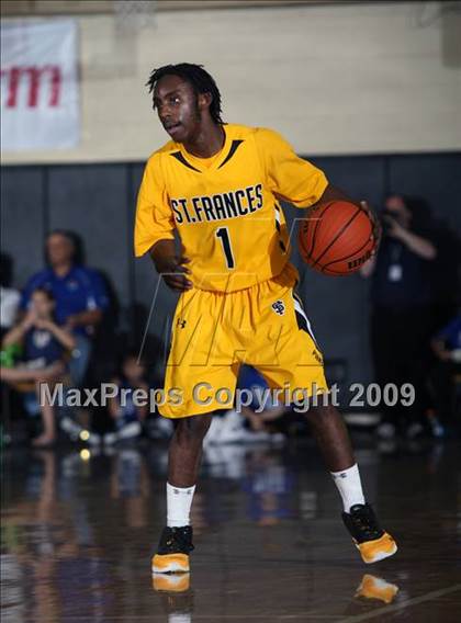 Thumbnail 1 in St. Frances Academy vs Milton (City of Palms Classic) photogallery.