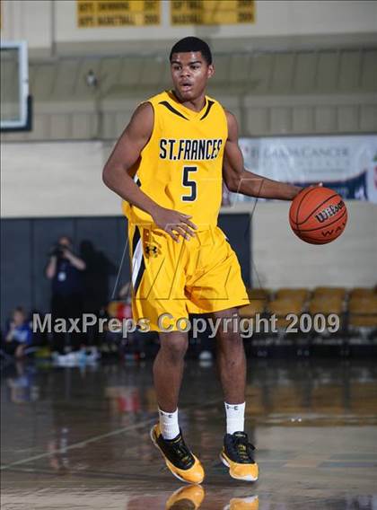 Thumbnail 2 in St. Frances Academy vs Milton (City of Palms Classic) photogallery.