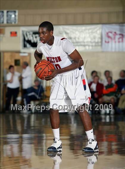 Thumbnail 2 in St. Frances Academy vs Milton (City of Palms Classic) photogallery.