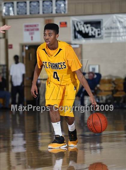 Thumbnail 1 in St. Frances Academy vs Milton (City of Palms Classic) photogallery.