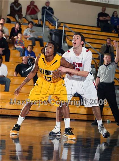 Thumbnail 2 in St. Frances Academy vs Milton (City of Palms Classic) photogallery.