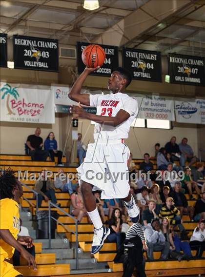 Thumbnail 3 in St. Frances Academy vs Milton (City of Palms Classic) photogallery.