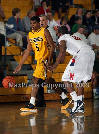 Thumbnail 3 in St. Frances Academy vs Milton (City of Palms Classic) photogallery.