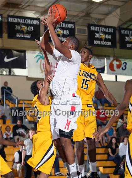 Thumbnail 1 in St. Frances Academy vs Milton (City of Palms Classic) photogallery.