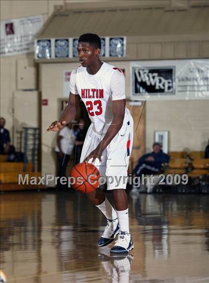 Thumbnail 3 in St. Frances Academy vs Milton (City of Palms Classic) photogallery.