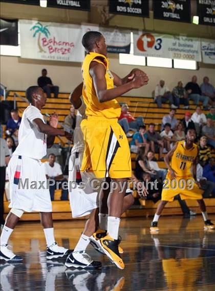 Thumbnail 2 in St. Frances Academy vs Milton (City of Palms Classic) photogallery.