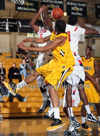 Thumbnail 3 in St. Frances Academy vs Milton (City of Palms Classic) photogallery.