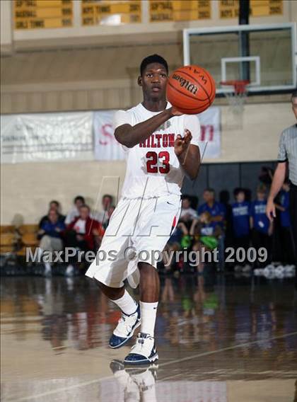 Thumbnail 1 in St. Frances Academy vs Milton (City of Palms Classic) photogallery.