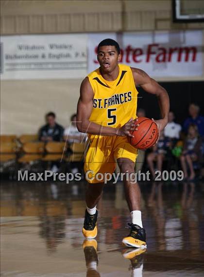 Thumbnail 3 in St. Frances Academy vs Milton (City of Palms Classic) photogallery.