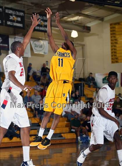 Thumbnail 3 in St. Frances Academy vs Milton (City of Palms Classic) photogallery.