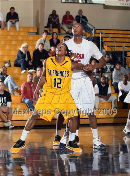 Thumbnail 3 in St. Frances Academy vs Milton (City of Palms Classic) photogallery.