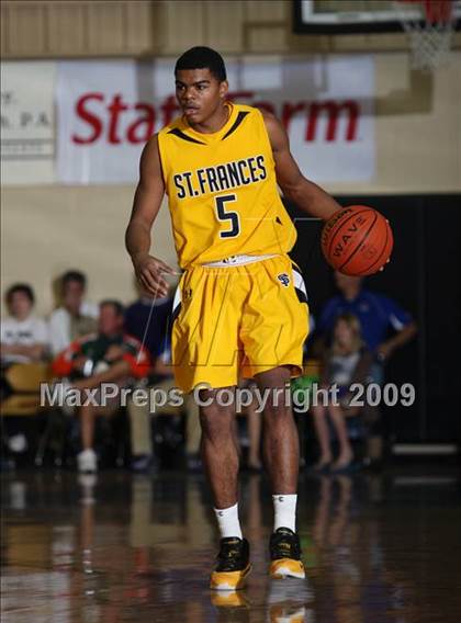 Thumbnail 2 in St. Frances Academy vs Milton (City of Palms Classic) photogallery.