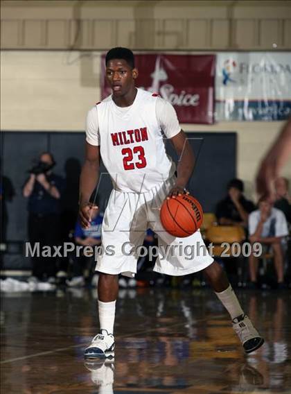 Thumbnail 2 in St. Frances Academy vs Milton (City of Palms Classic) photogallery.