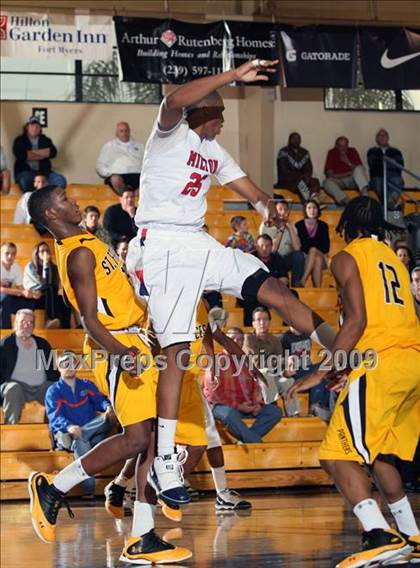 Thumbnail 3 in St. Frances Academy vs Milton (City of Palms Classic) photogallery.