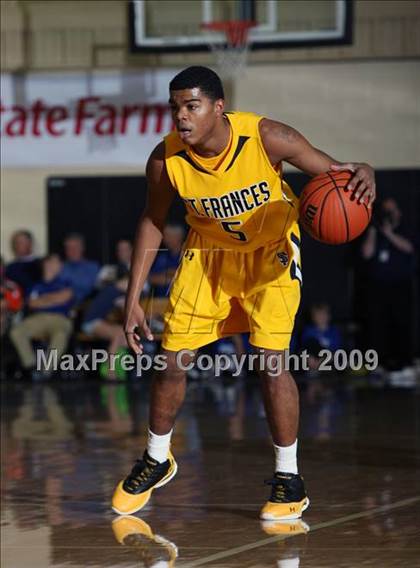 Thumbnail 2 in St. Frances Academy vs Milton (City of Palms Classic) photogallery.