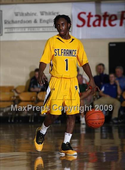 Thumbnail 3 in St. Frances Academy vs Milton (City of Palms Classic) photogallery.