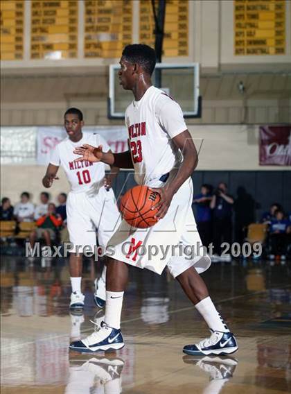 Thumbnail 2 in St. Frances Academy vs Milton (City of Palms Classic) photogallery.